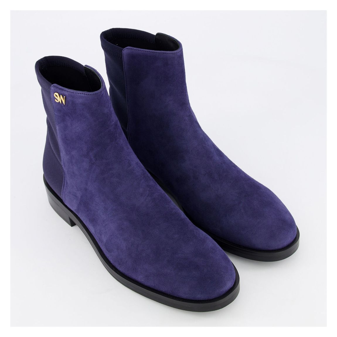 Navy Suede Kye Ankle Boot main product photo