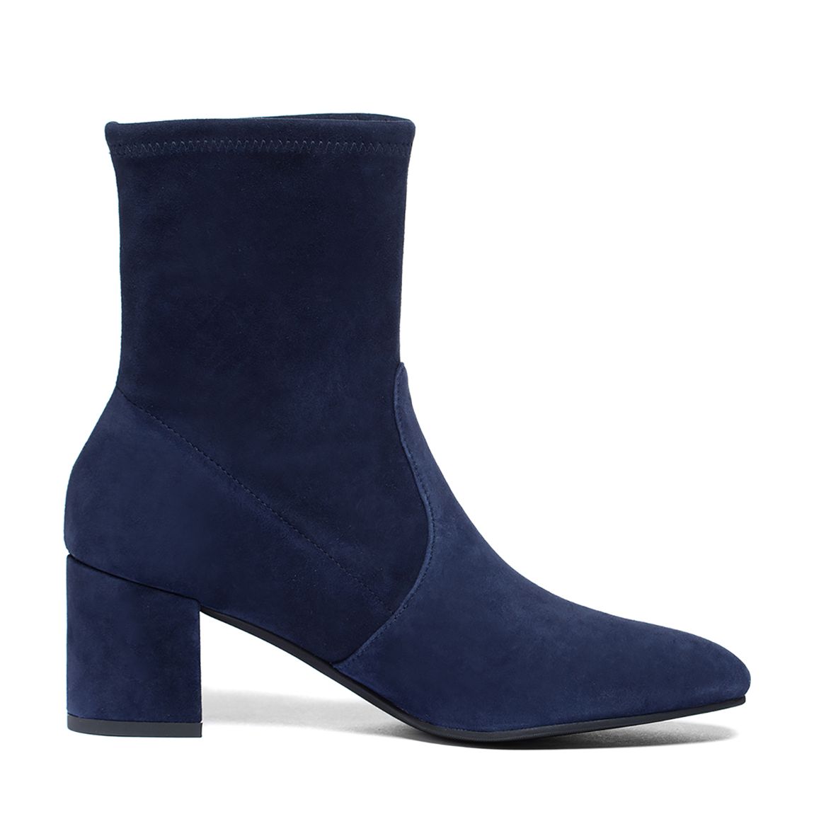 Navy Suede Siggy 60 Bootie main product photo
