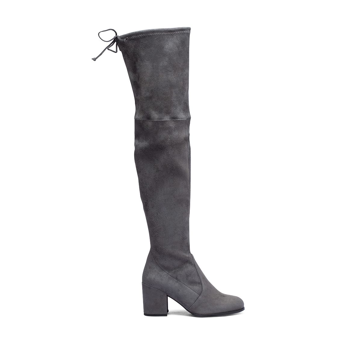 Grey Suede Tieland Over The Knee Boots main product photo