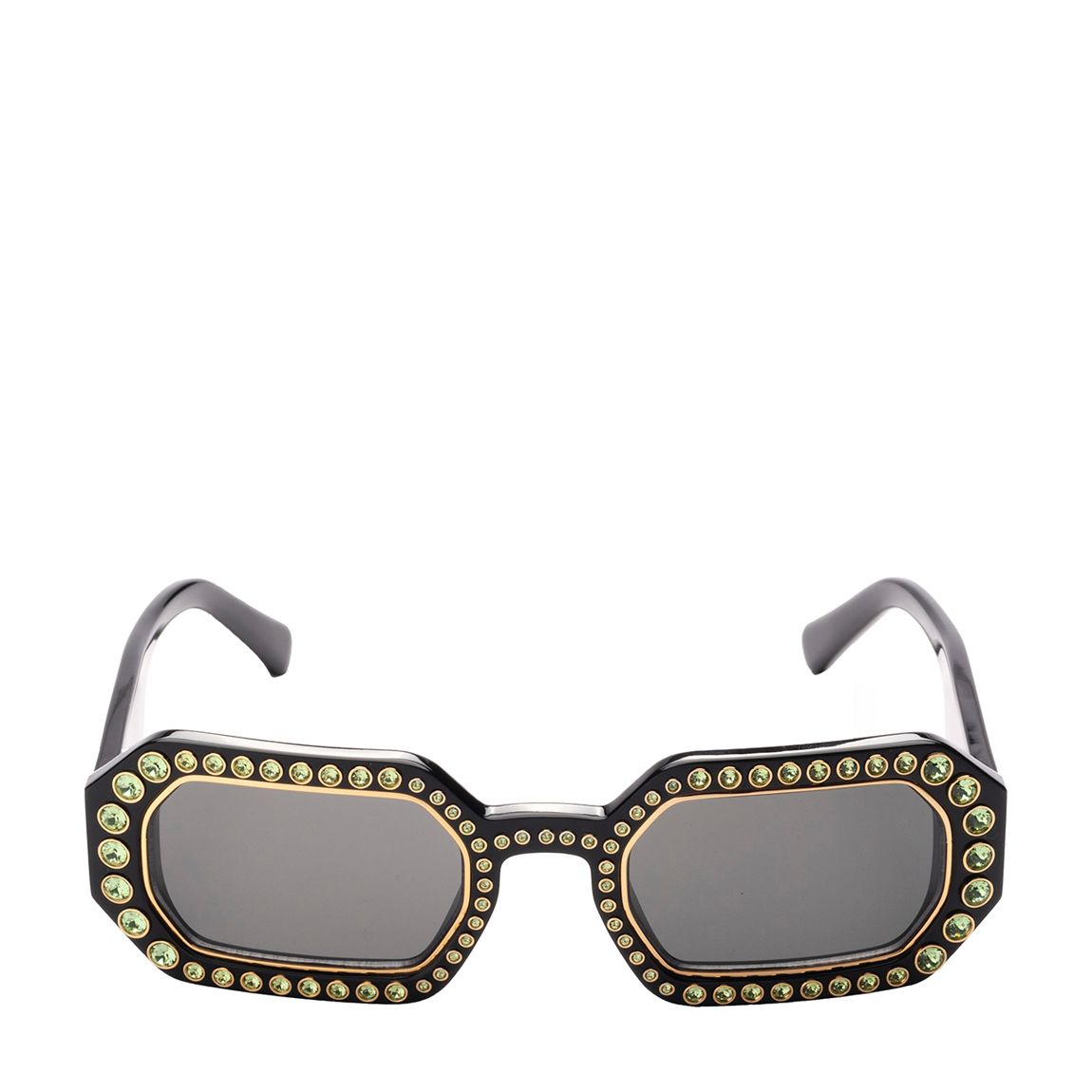 Womens Black Swarovski Sunglasses main product photo