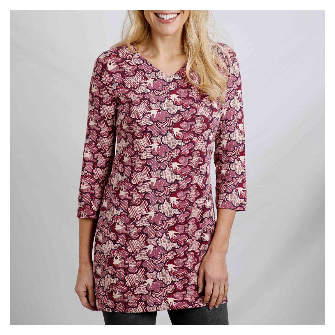 Pink Kimberley Jersey Tunic main product photo