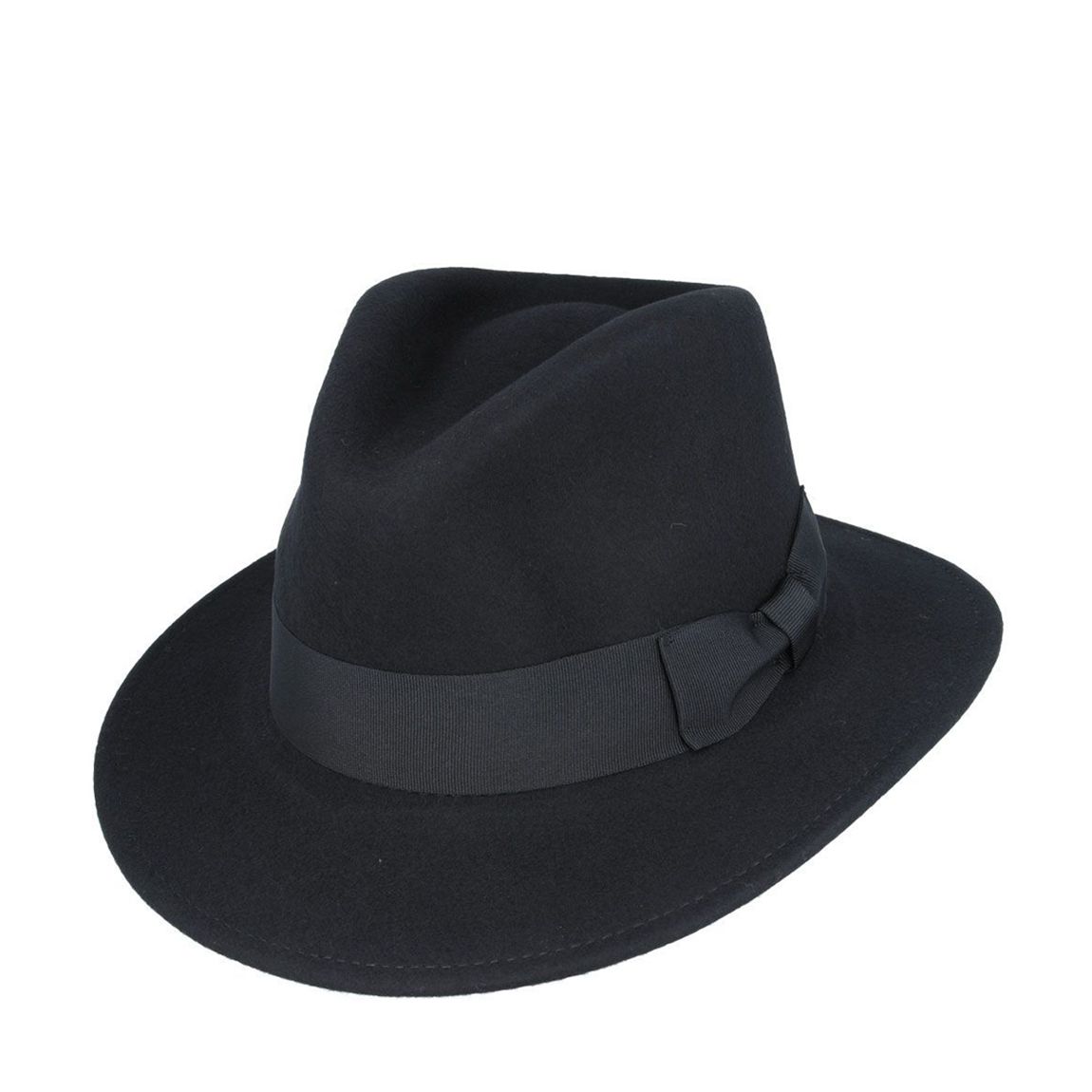 Unisex Wool Black Hat main product photo