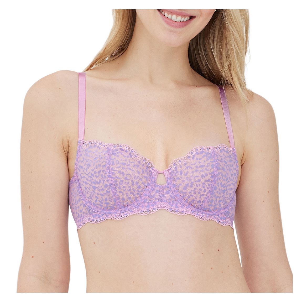Pink Rouse Full Coverage Balconette Bra main product photo
