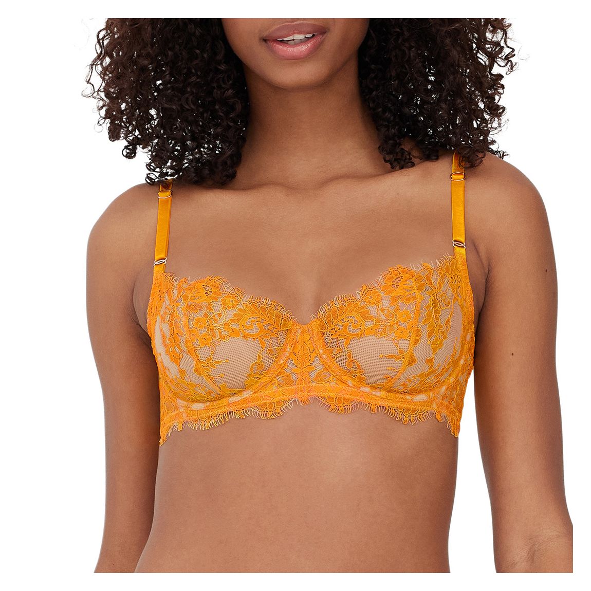 Orange Entice Balconette Bra main product photo