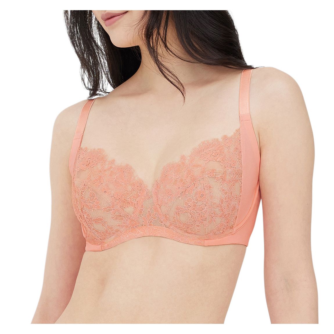Pink Full Coverage Entice Bra main product photo