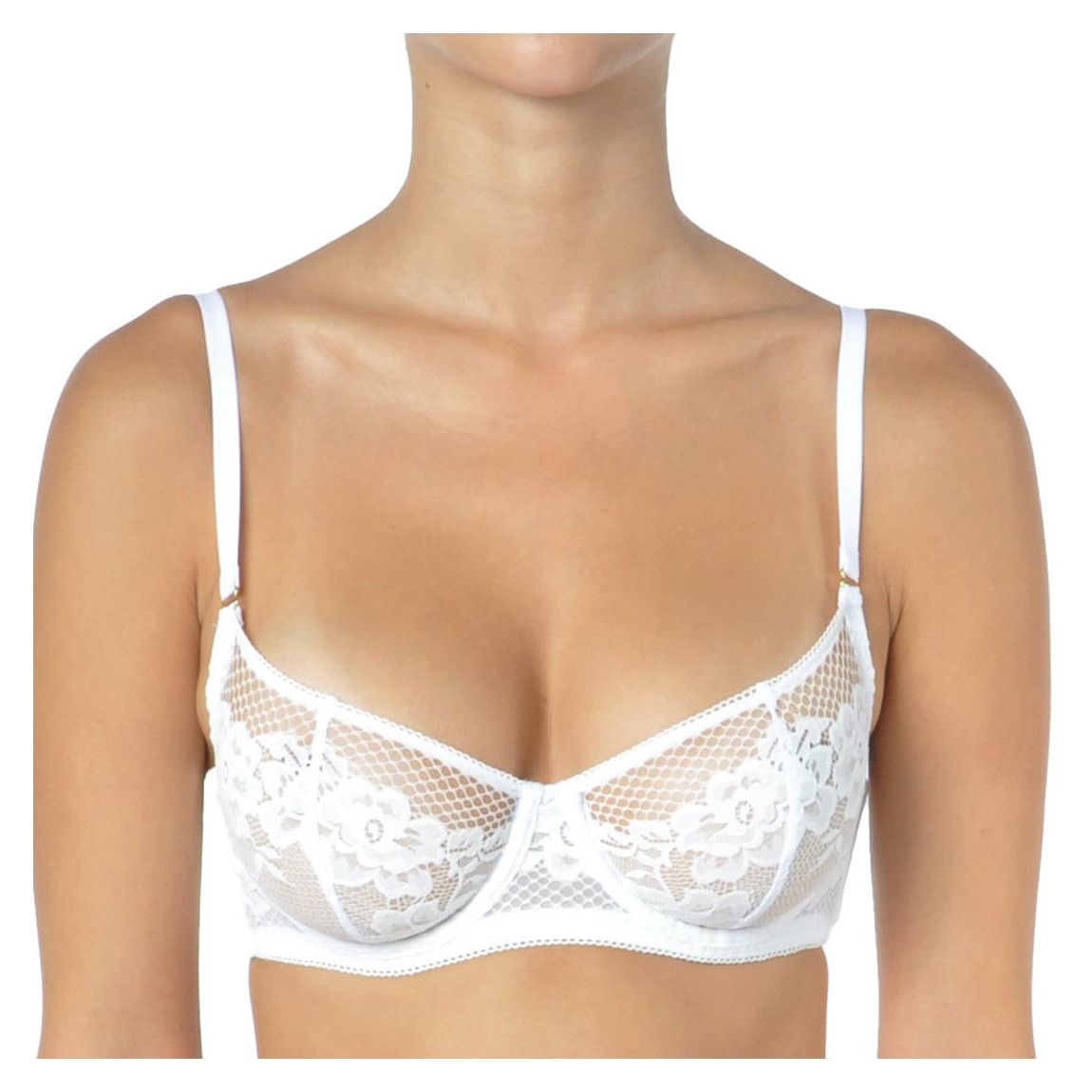 White Adele Bra main product photo