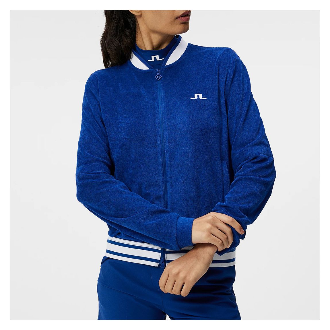 Blue Rae Terry Jacket main product photo