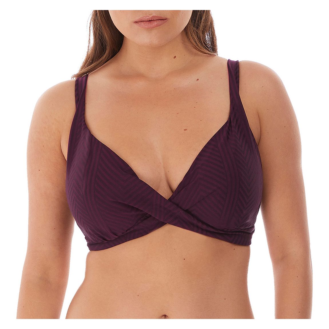 Vino Long Island Uw Deep Plunge Wrap Bikini Top main product photo