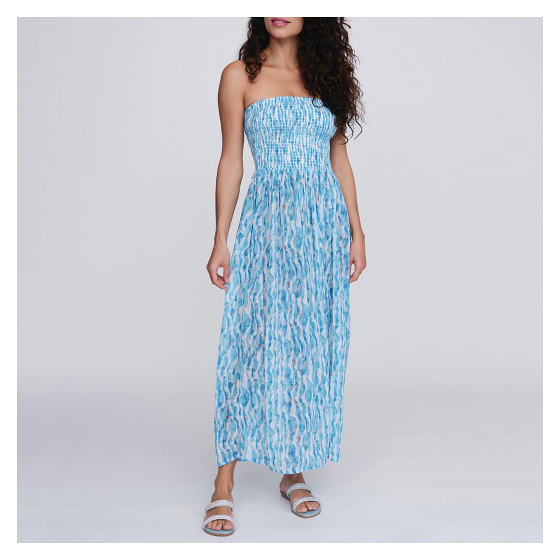 Blue Marina Maxi Dress main product photo