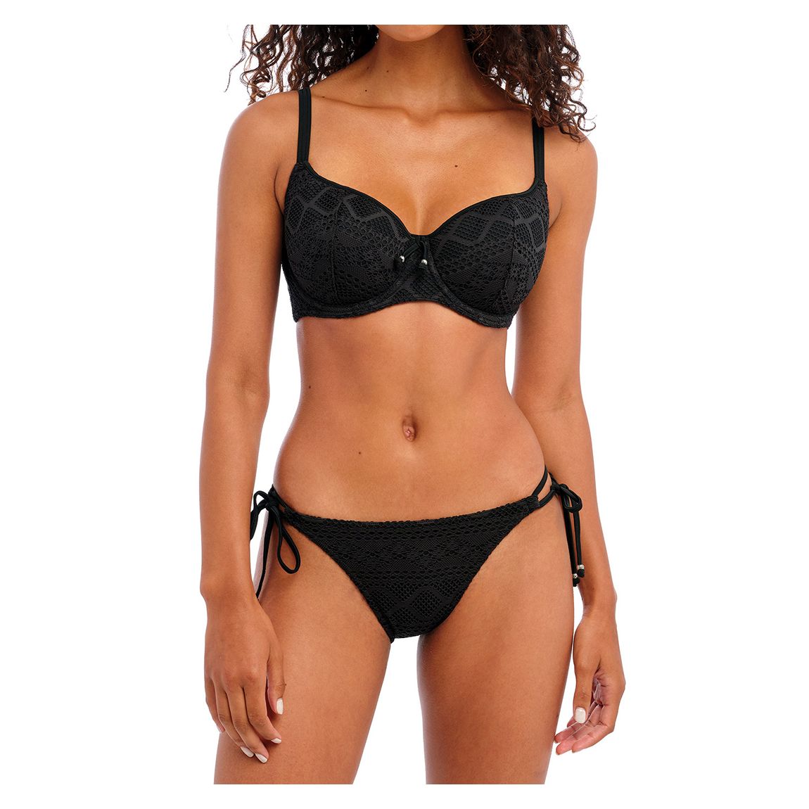 Black Sundance Uw Sweetheart Bikini Top main product photo