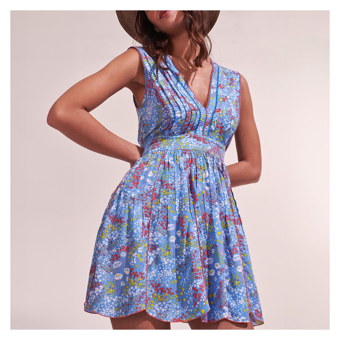 Blue Tulipe Agnes Mini Dress main product photo