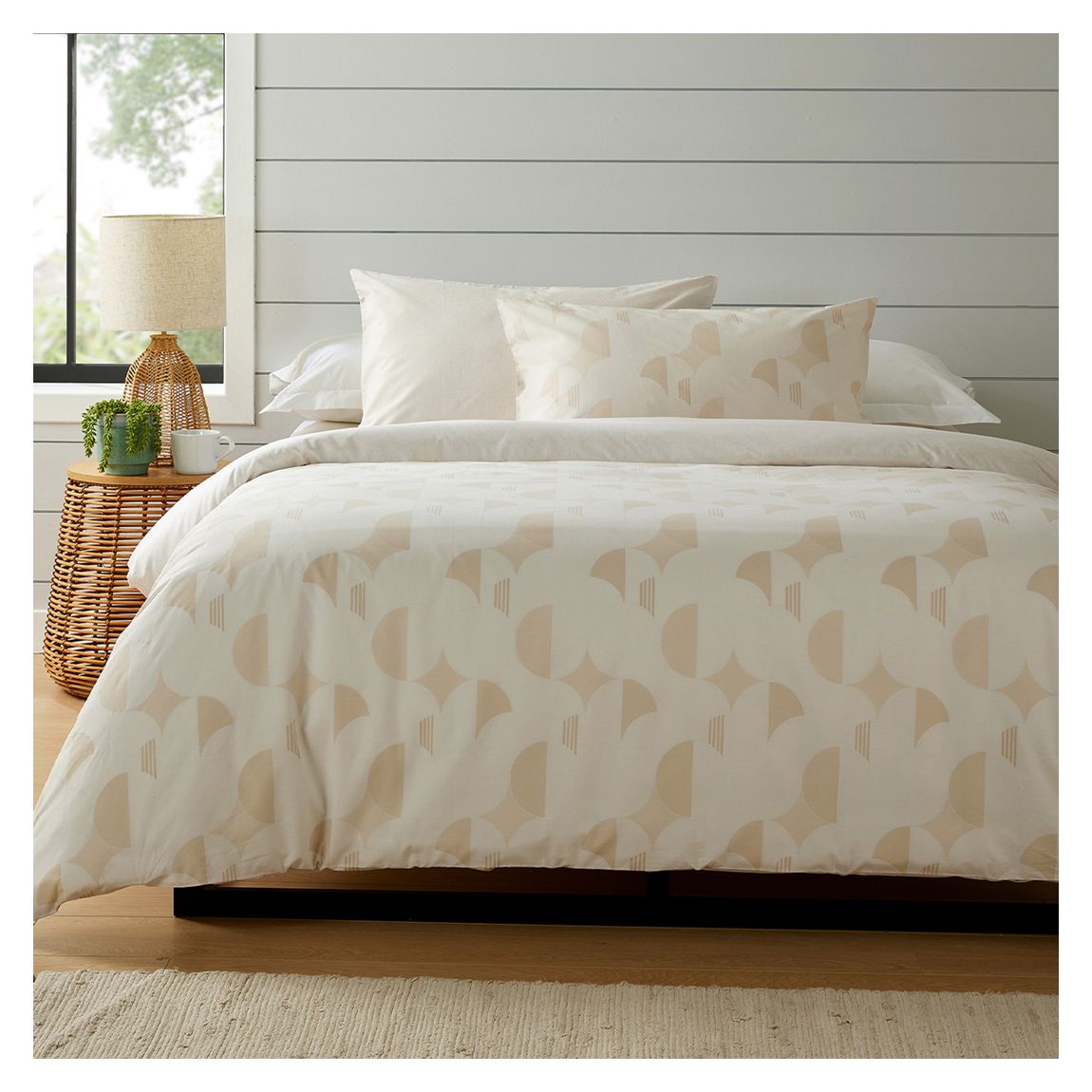 Elma Superking Duvet Set, Mink main product photo