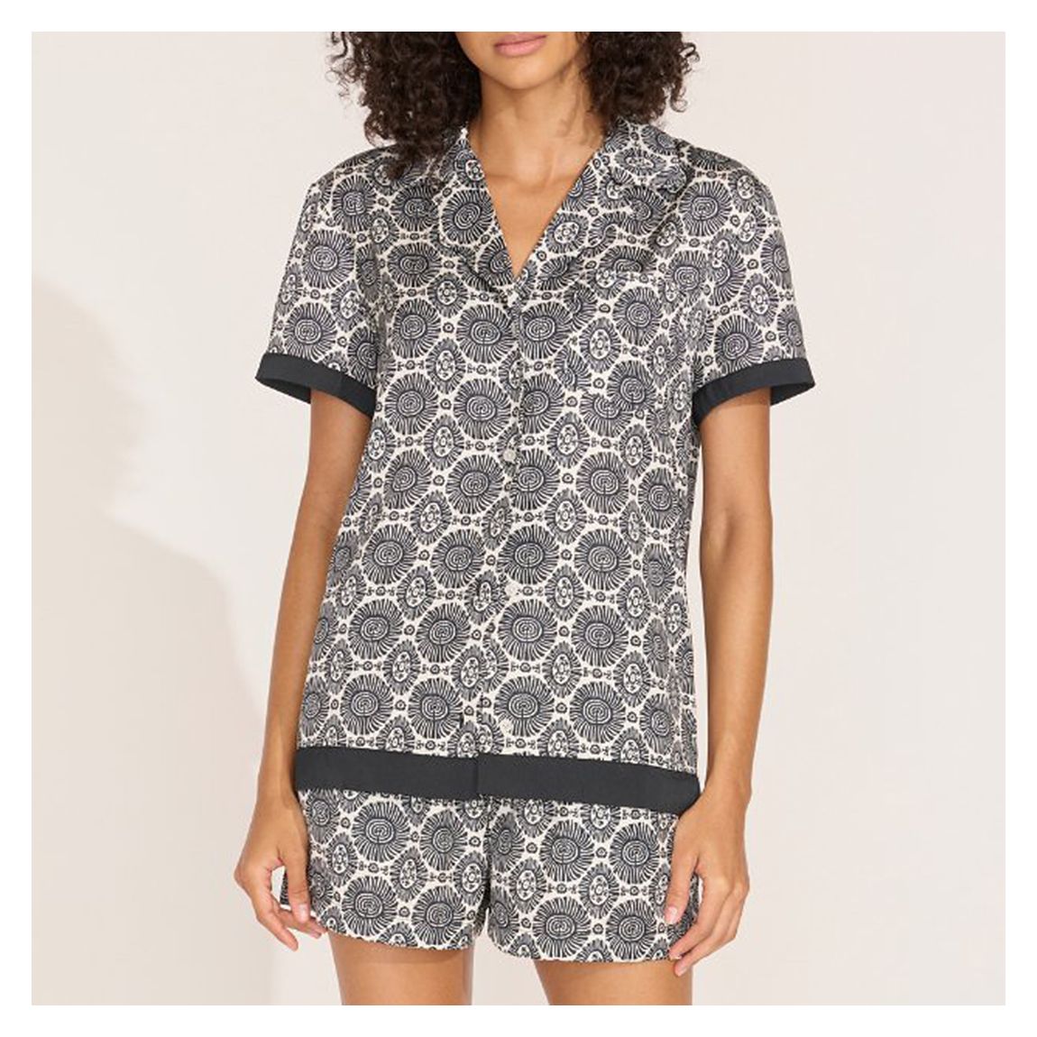 The Dahlia Top - Medallion Print main product photo