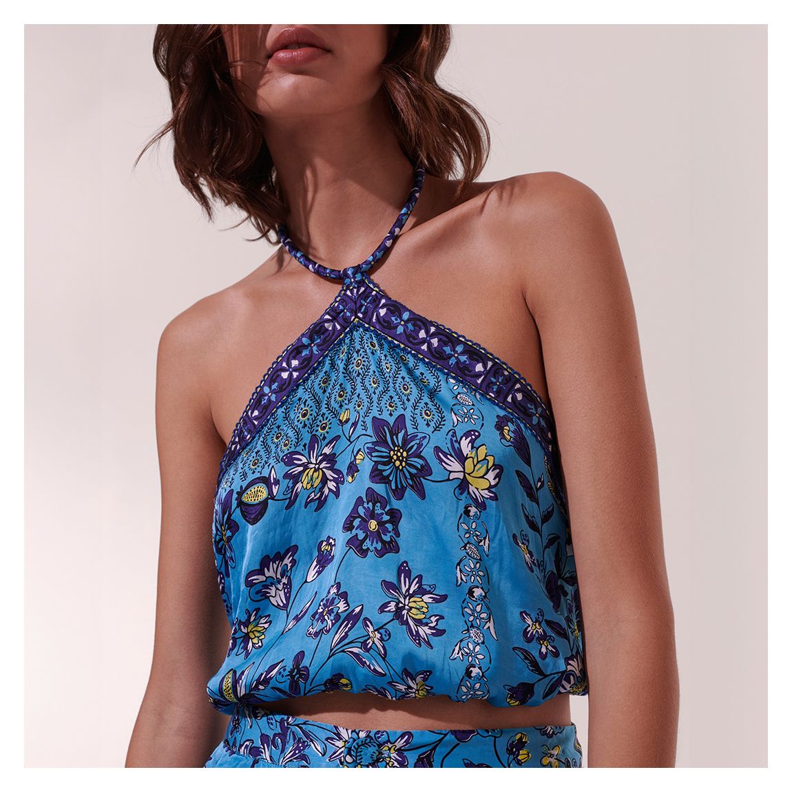 Blue Isabelle Top main product photo