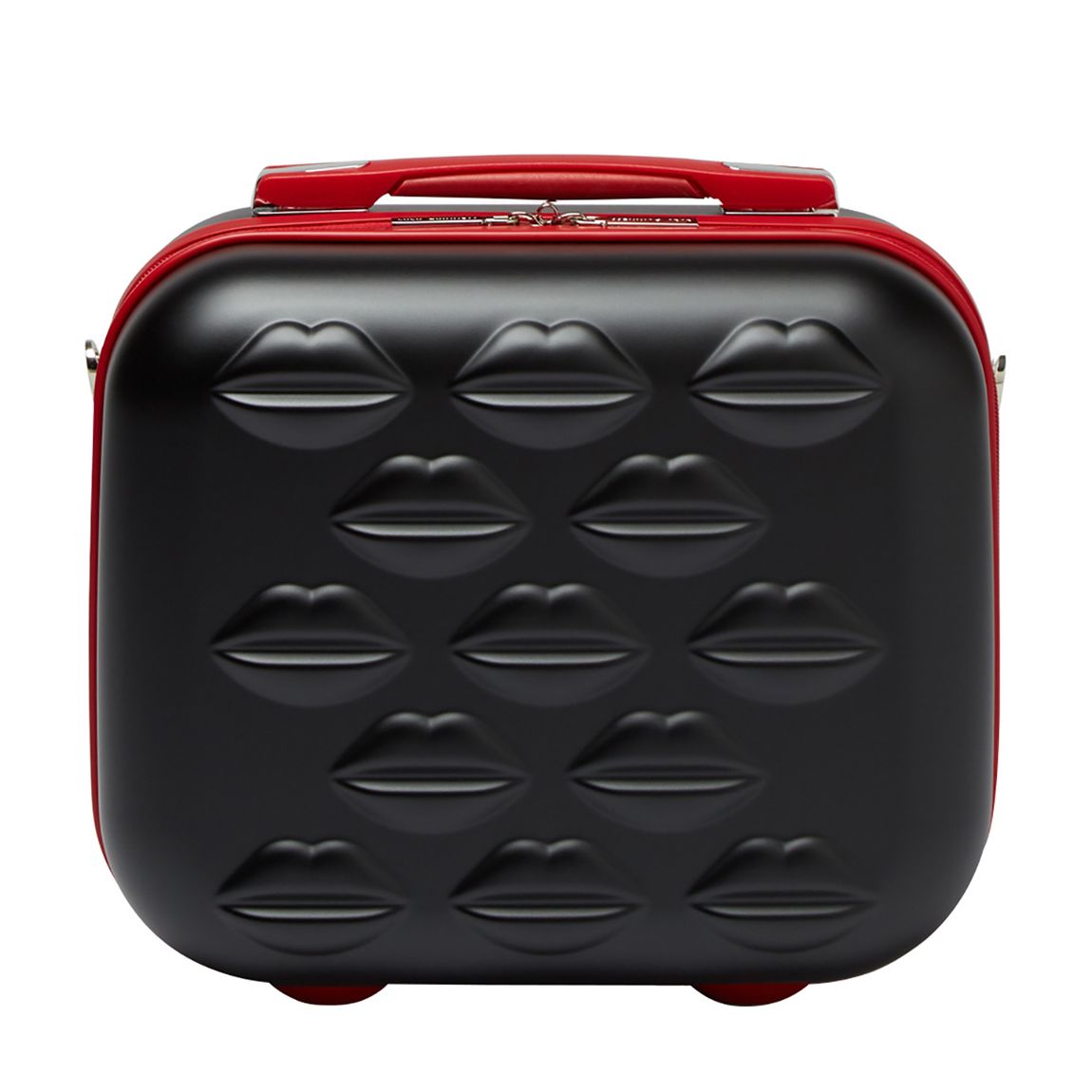 Black Red Lips Vanity Case main product photo