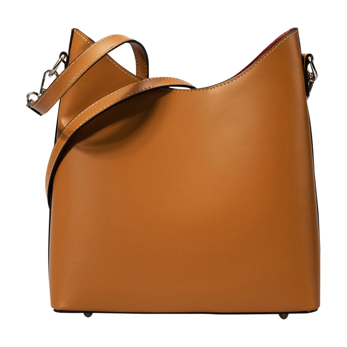 Brown Leather Crossbody Bag main product photo
