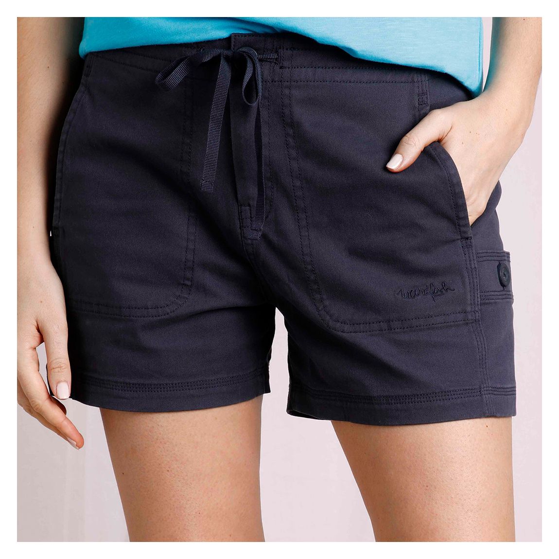 Navy Willoughby Summer Shorts main product photo