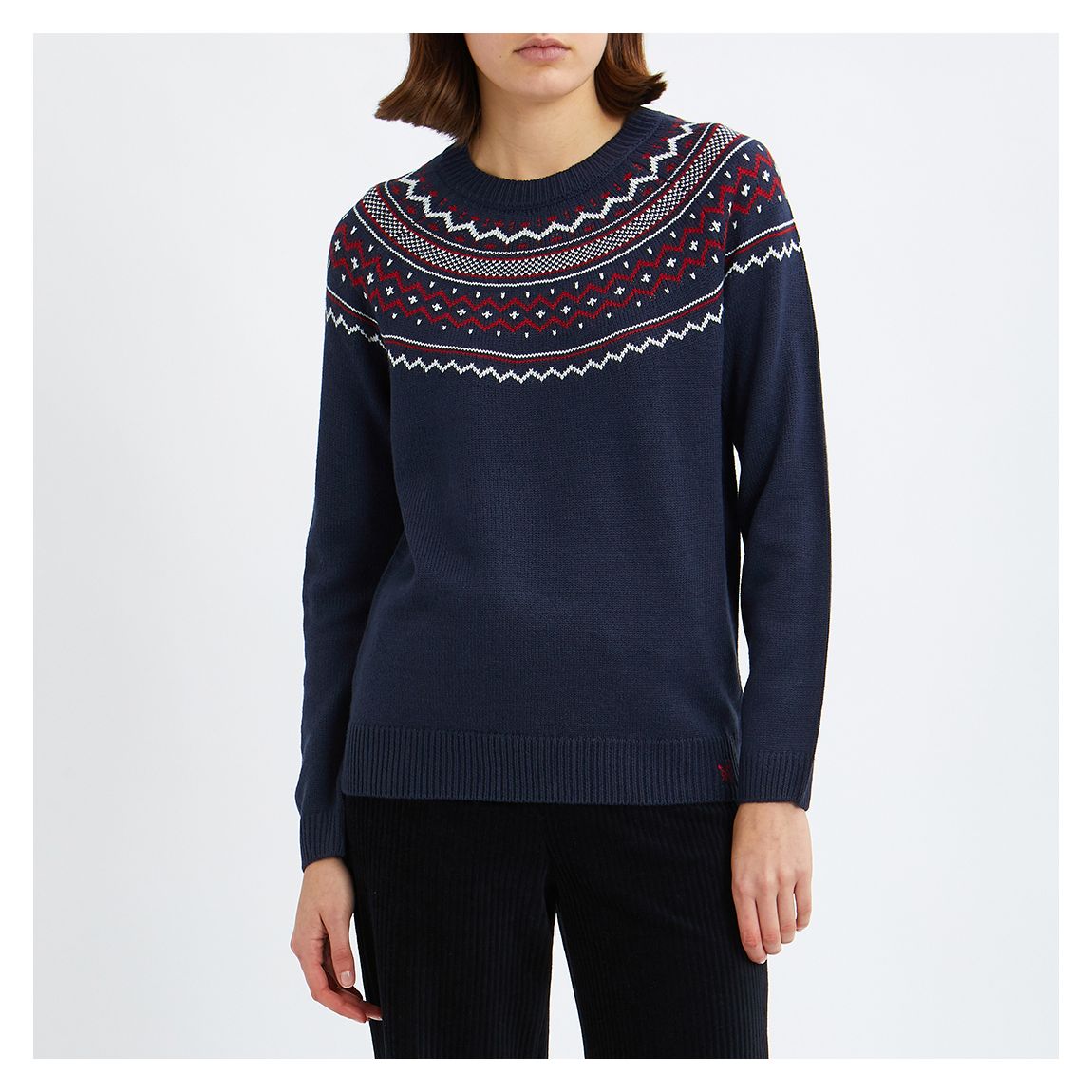 Navy Crew Neck Jumper main product photo