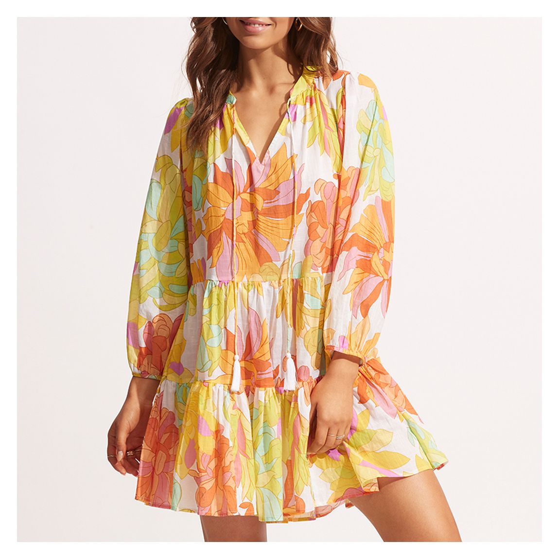 Palm Springs Tier Dress main product photo