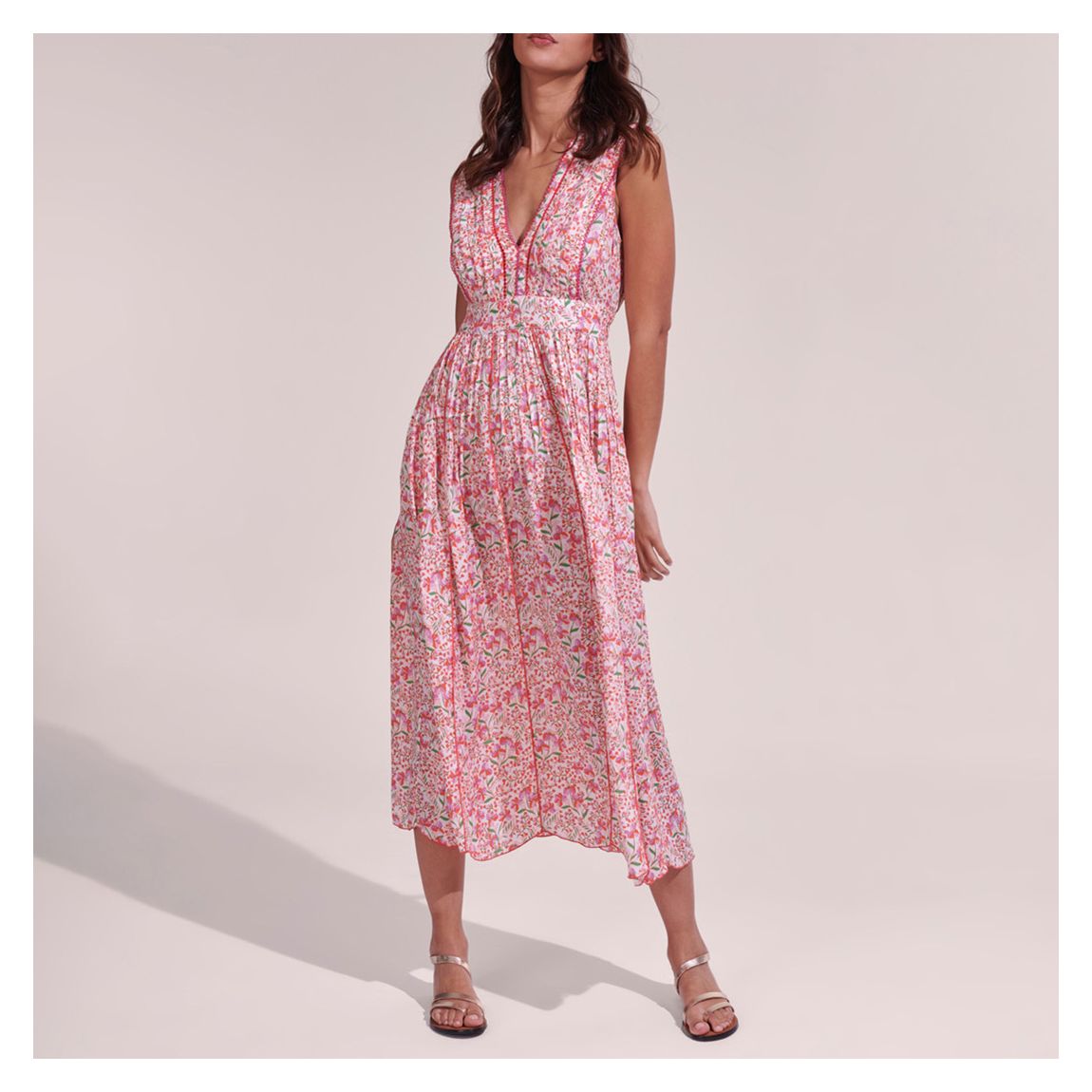 Pink Agnes Pink Mini Jonquille Long Dress main product photo