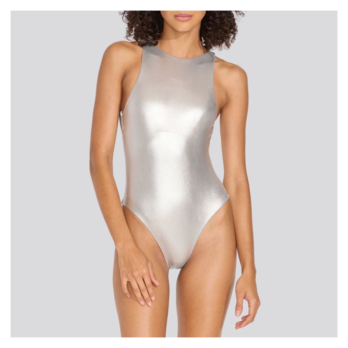 Silver Kendall Swimsuit main product photo