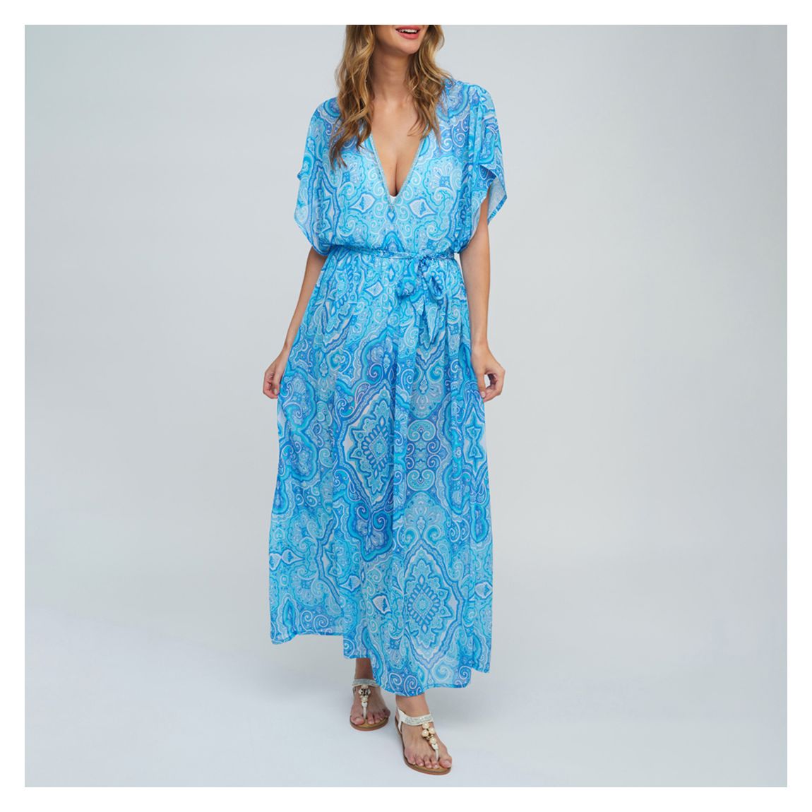 Blue Canta Maxi Dress main product photo