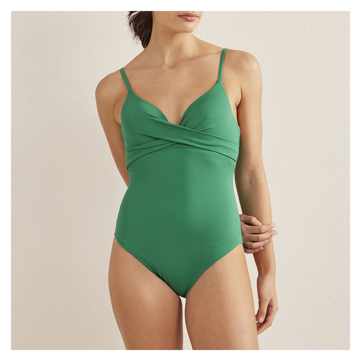 Green Capri Cup Size Swimsuit main product photo