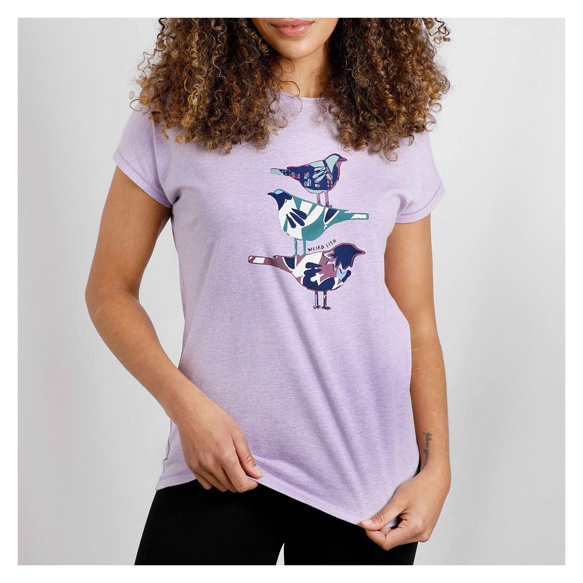 Purple Fugol Cotton T-Shirt main product photo