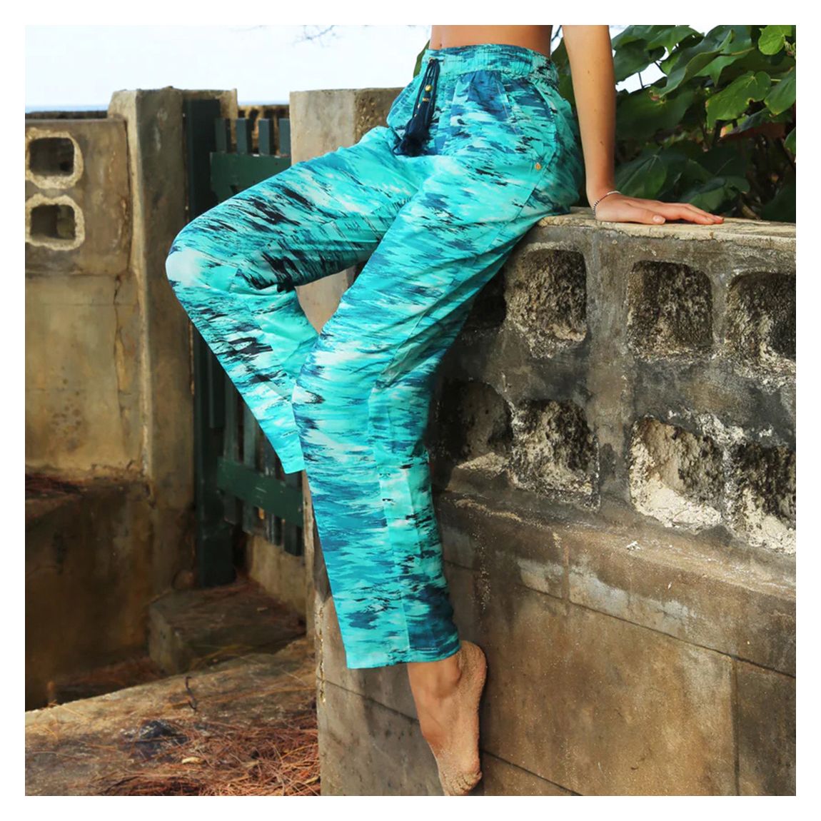 Blue Caribbean Dream Trouser main product photo