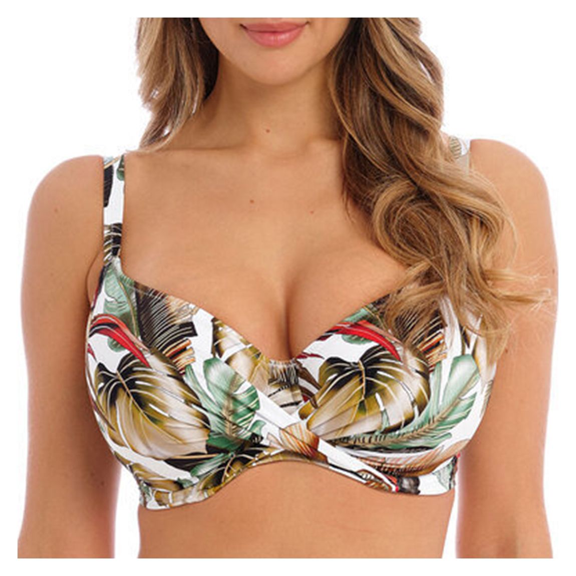 Jungle Printed Kinabalu Full Cup Bikini Top main product photo