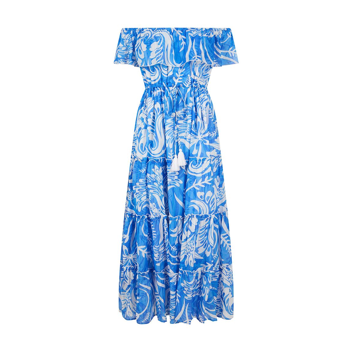 Blue Brigitte Maxi Dress main product photo