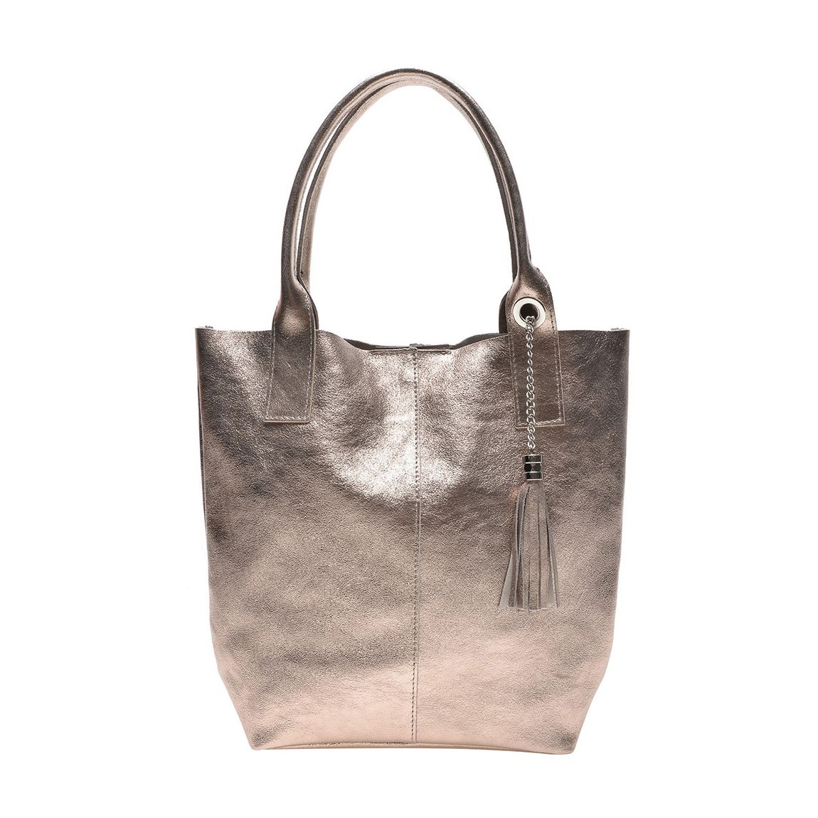 Bronze Leather Tote Bag main product photo