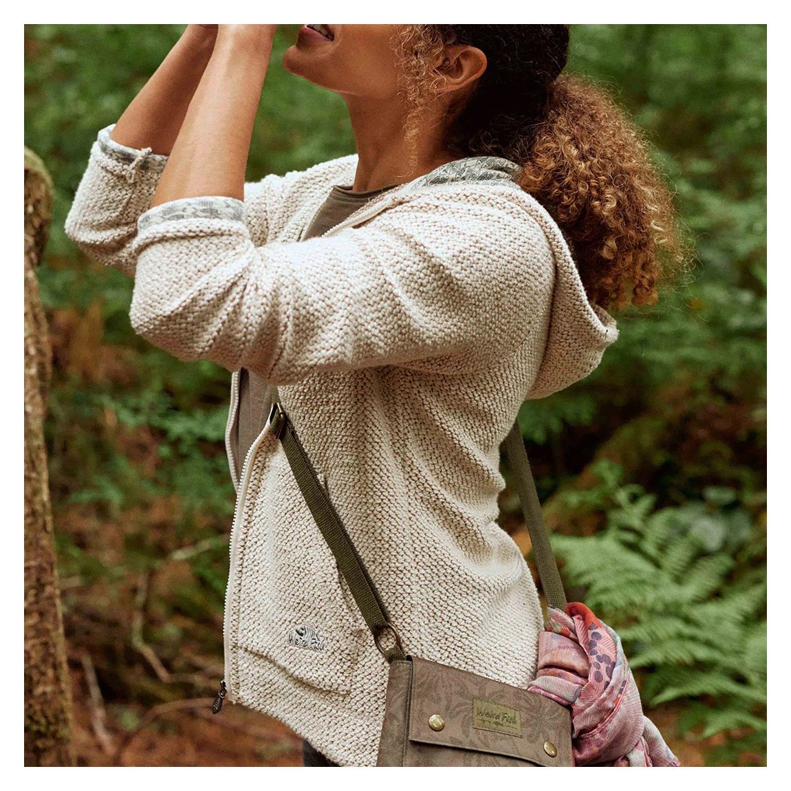 Khaki Minnie Cross Body Bag main product photo