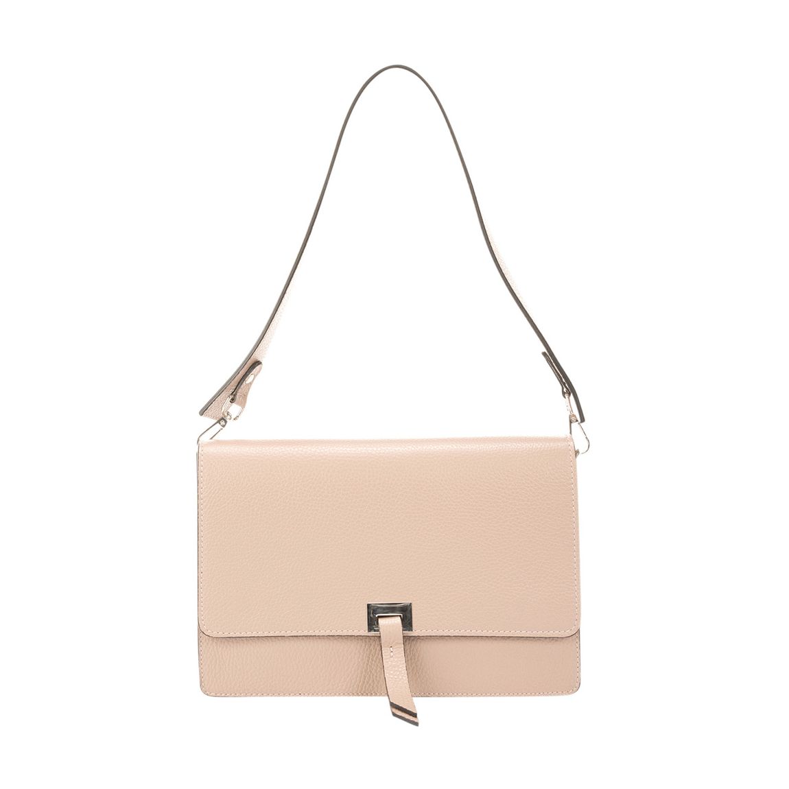 Pink Leather Top Handle Bag main product photo