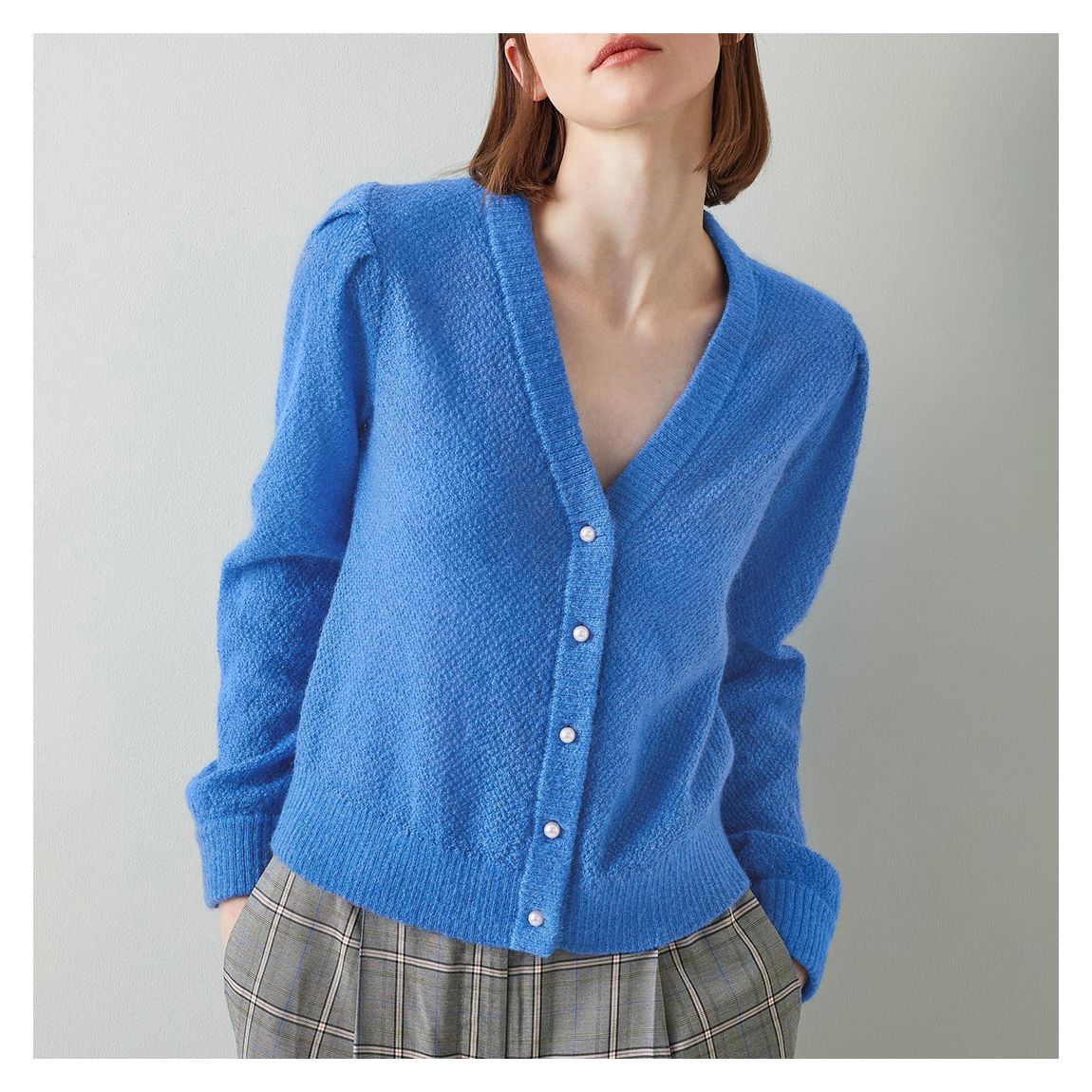 Blue Ginny Cardigan main product photo