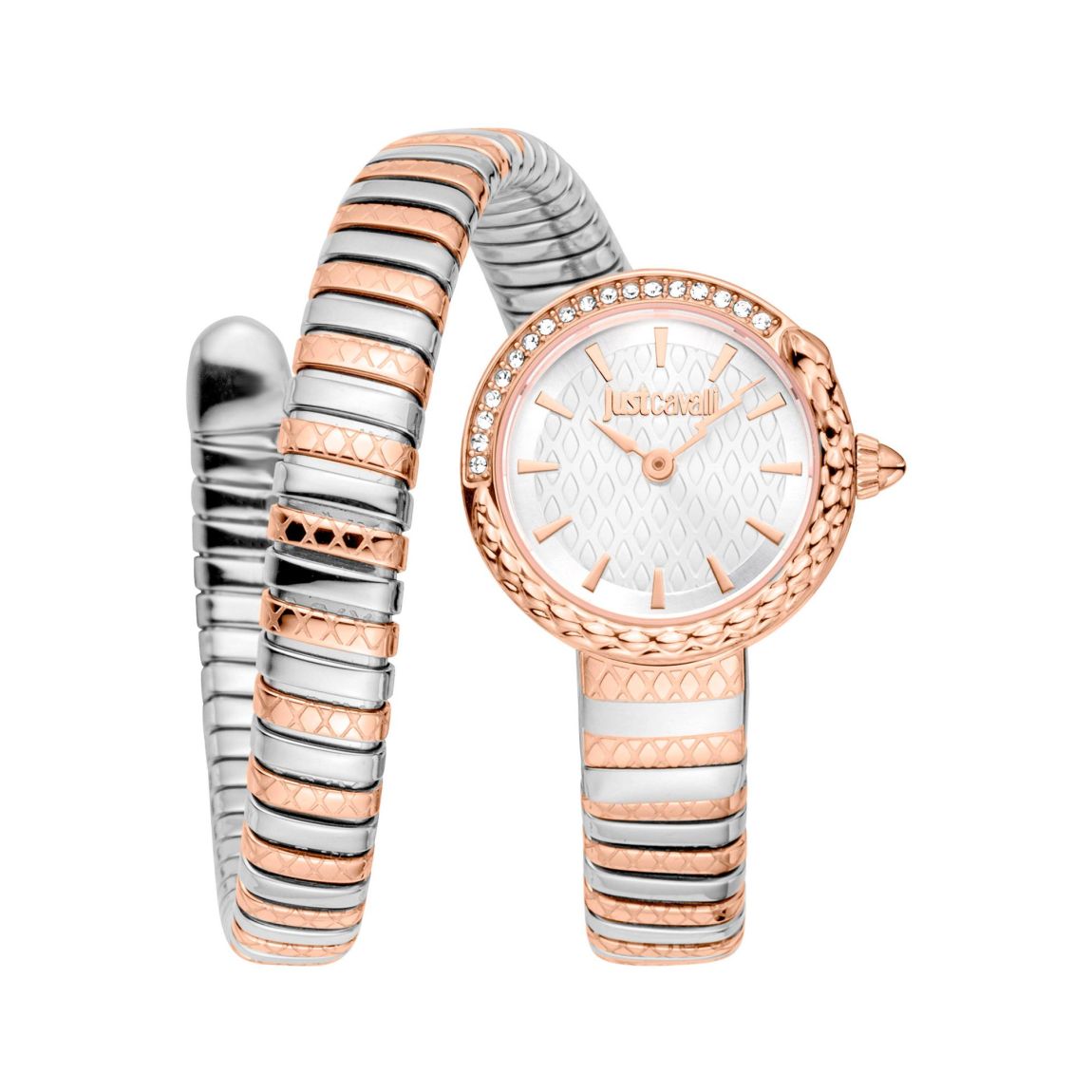 Stainless Steel Analog Quartz Watch with Steel Strap Wo - Grey main product photo