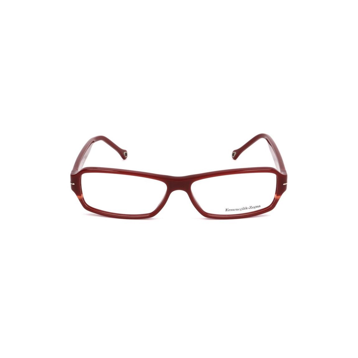 EZVZ 3608 Burgundy Rectangle Eyeglasses - Red Frames For main product photo
