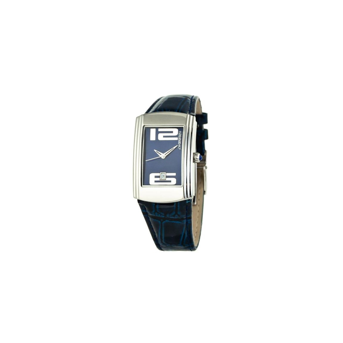 7017 Blue Croco Leather Strap Watch Unisex Unisex Watches main product photo
