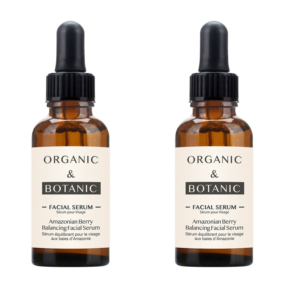 Organic & Botanic Amazonian Berry Facial Serum 30ml x 2 Duo Pack main product photo