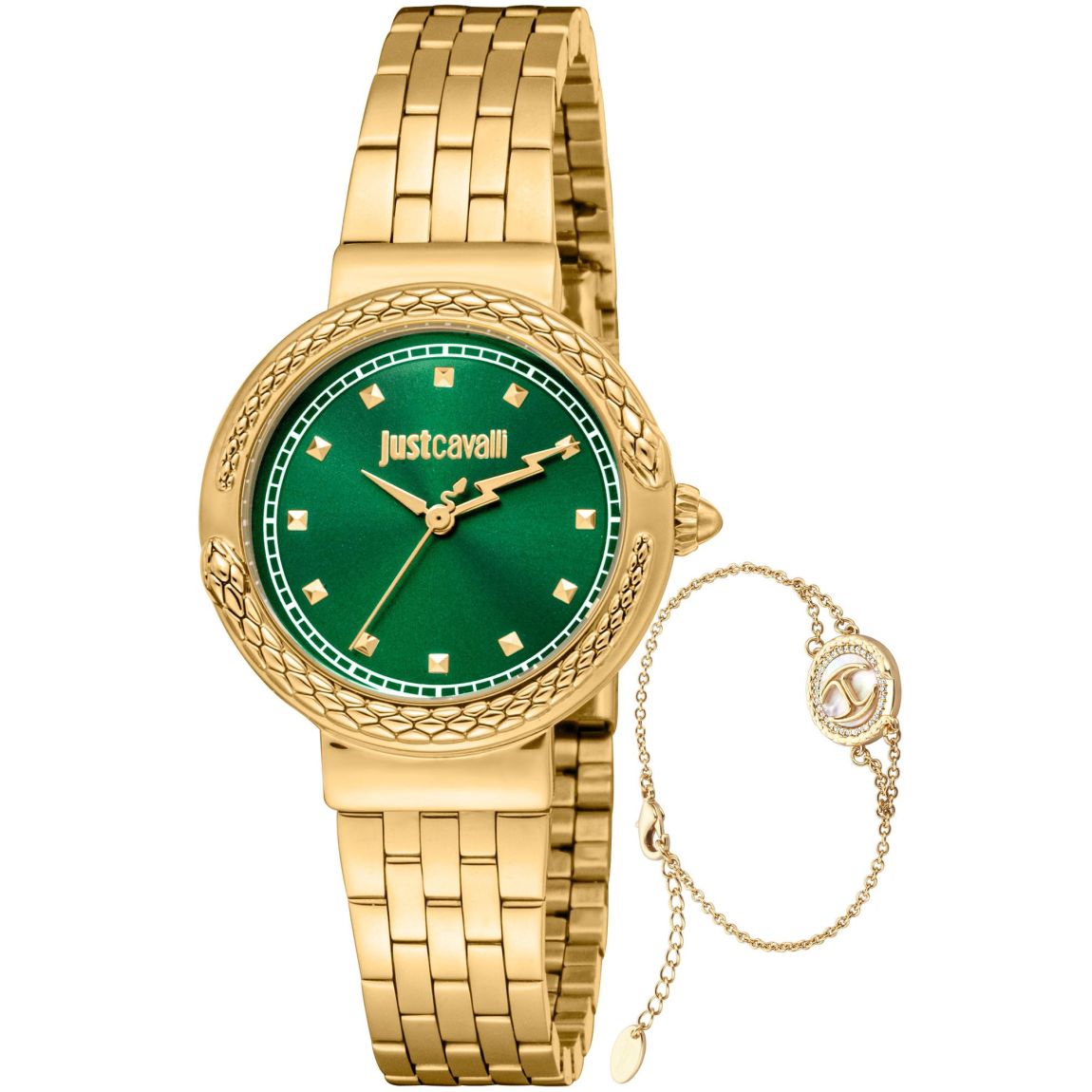 Green Dial Gold Bracelet Watch R7253171505 Wo - Yellow Watches main product photo