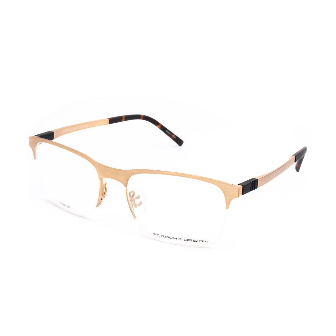 P8722B Rose Gold Titanium Eyeglasses Frames For main product photo