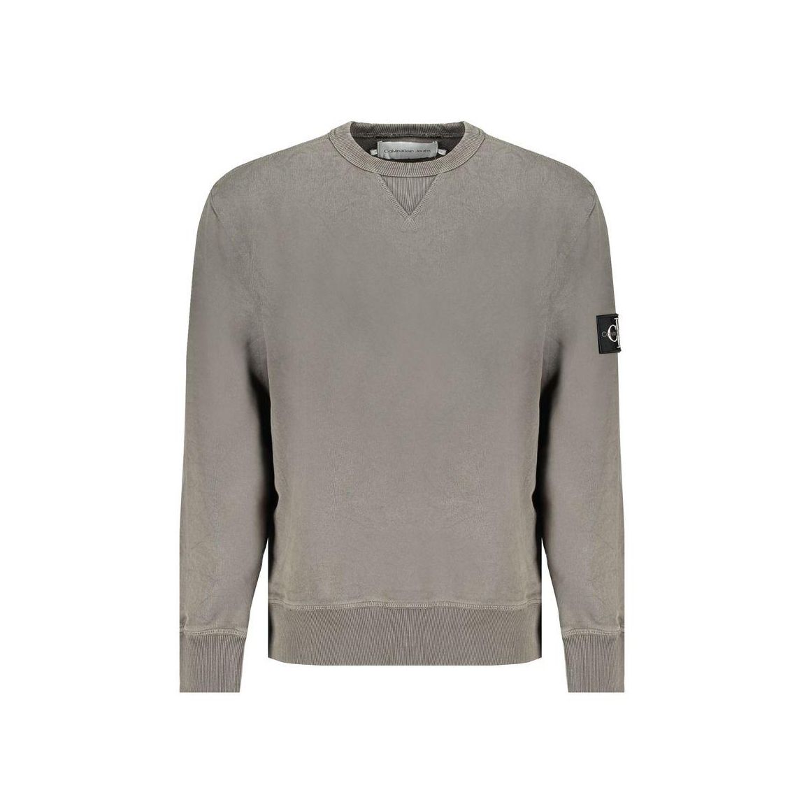 Crew Neck Sweatshirt Relaxed Fit - Green Sweaters main product photo