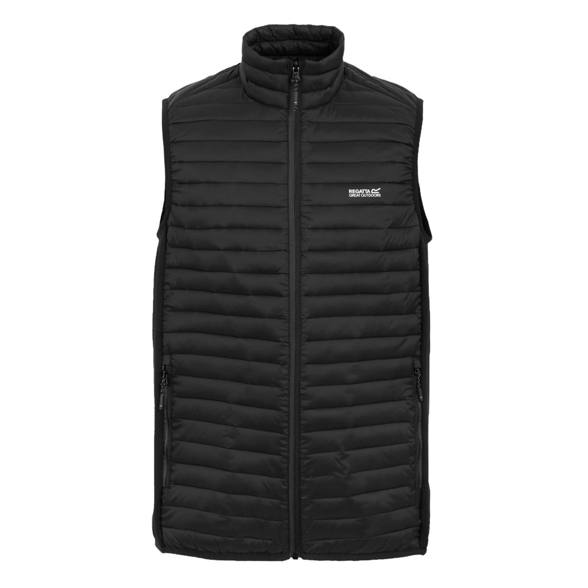 Padded Jacket Andreson Hybrid Mixed Black main product photo