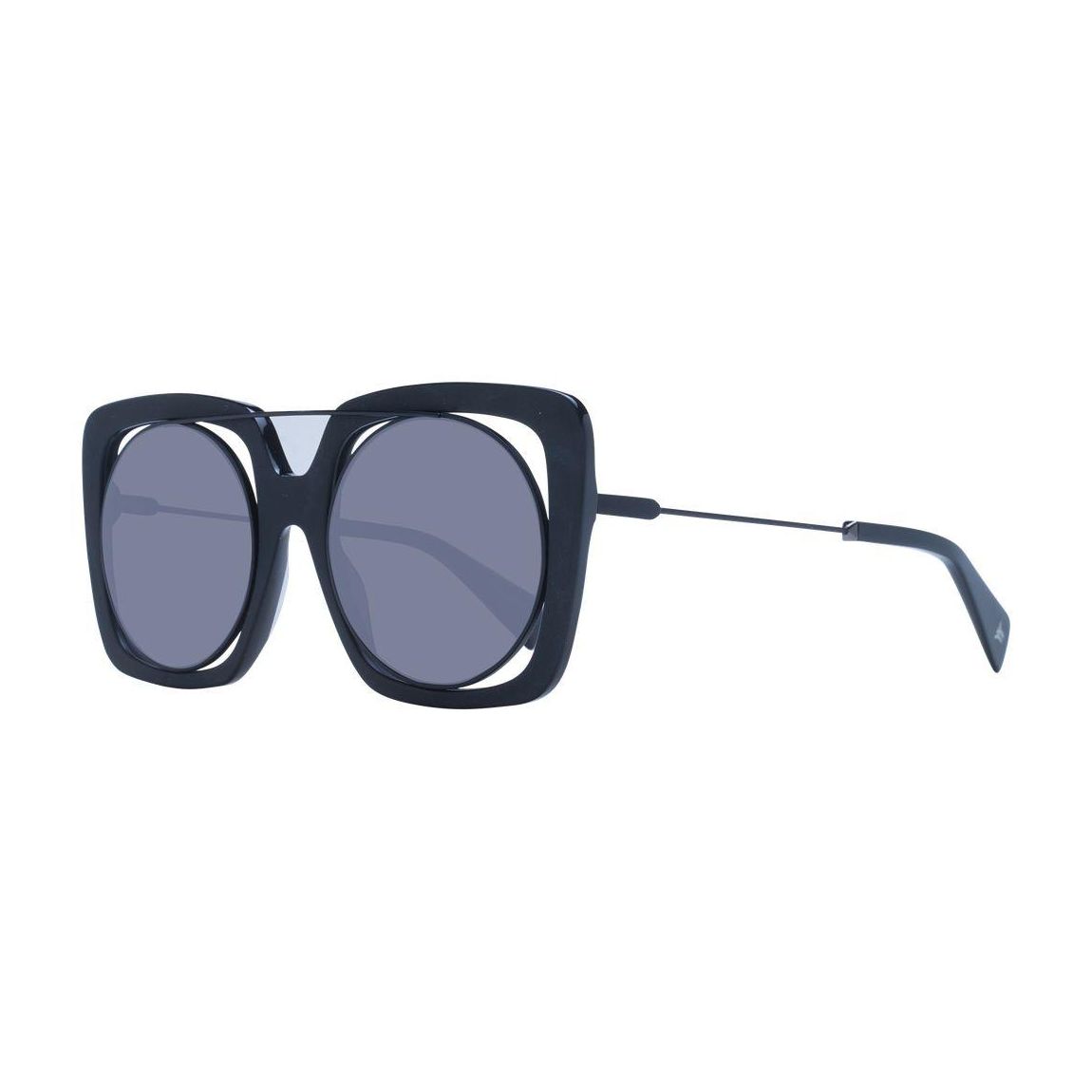 Square Sunglasses Unisex - Black main product photo