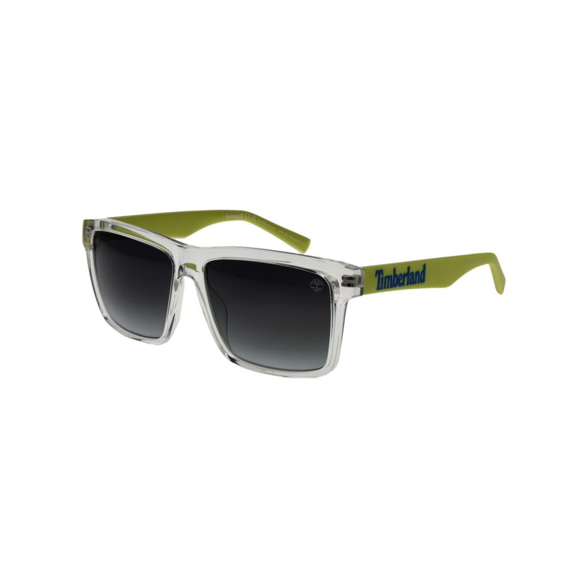 Square Sunglasses Gradient Lenses - White main product photo