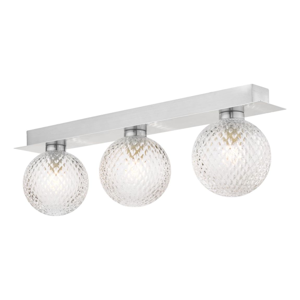 Prague Bathroom 3 Light Wall Polished Chrome main product photo