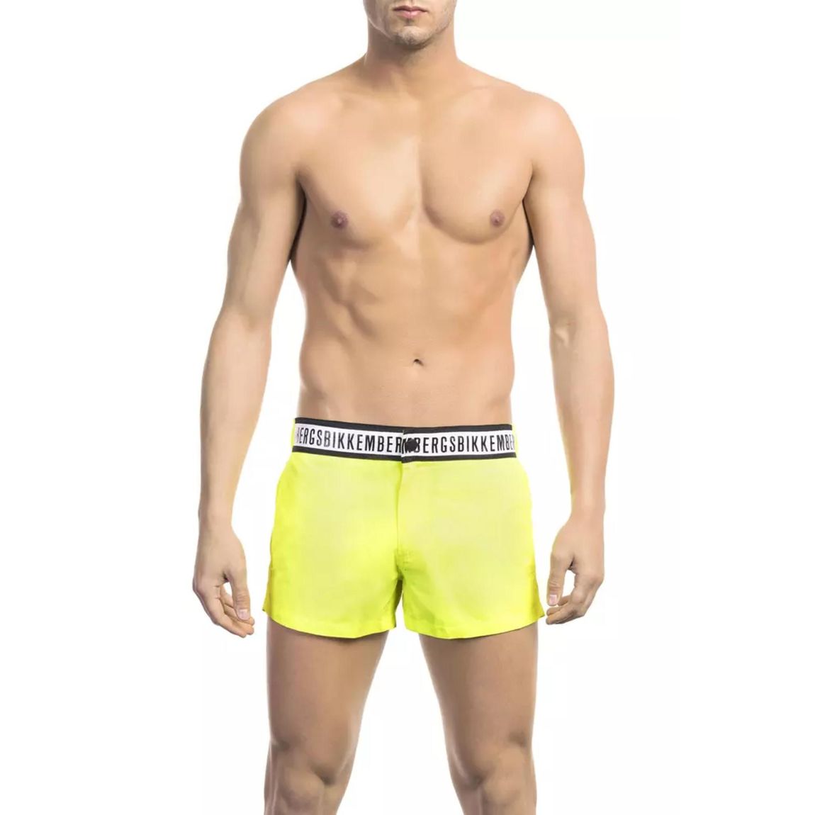 Neon Yellow Swim Shorts BI22031 Swimwear main product photo