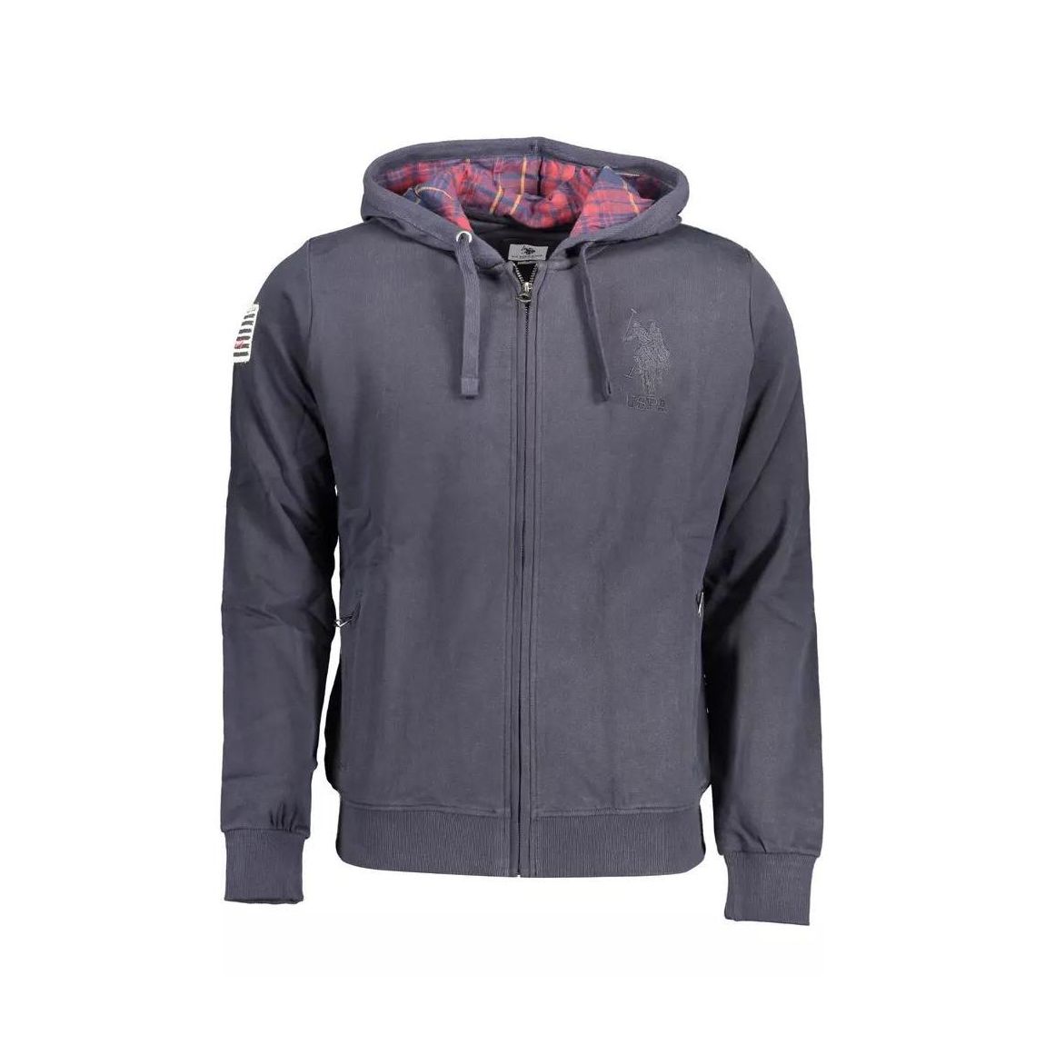 ZipUp Hoodie Classic Style - Blue Sweaters main product photo