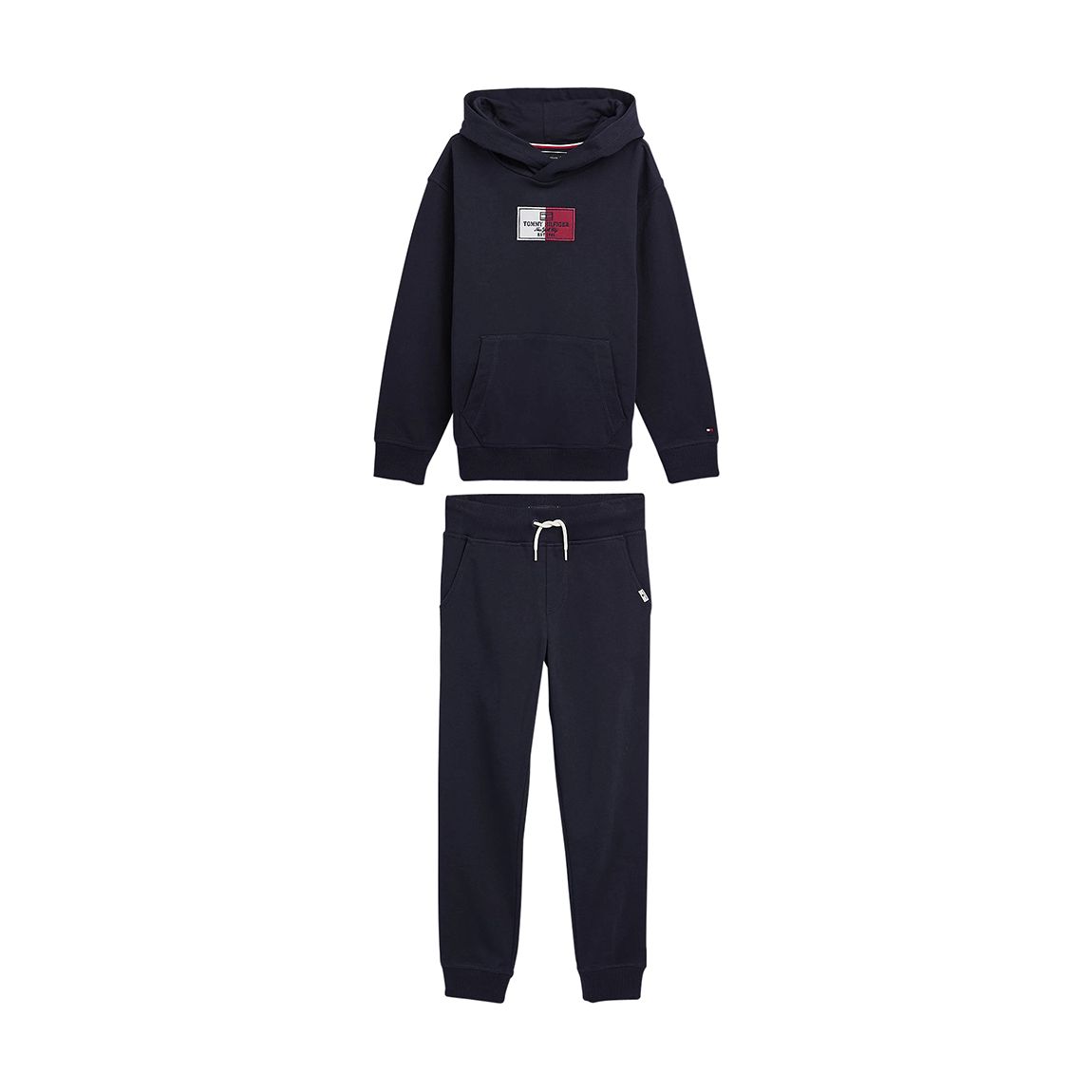 Younger Boy's Navy Logo Tracksuit Set main product photo