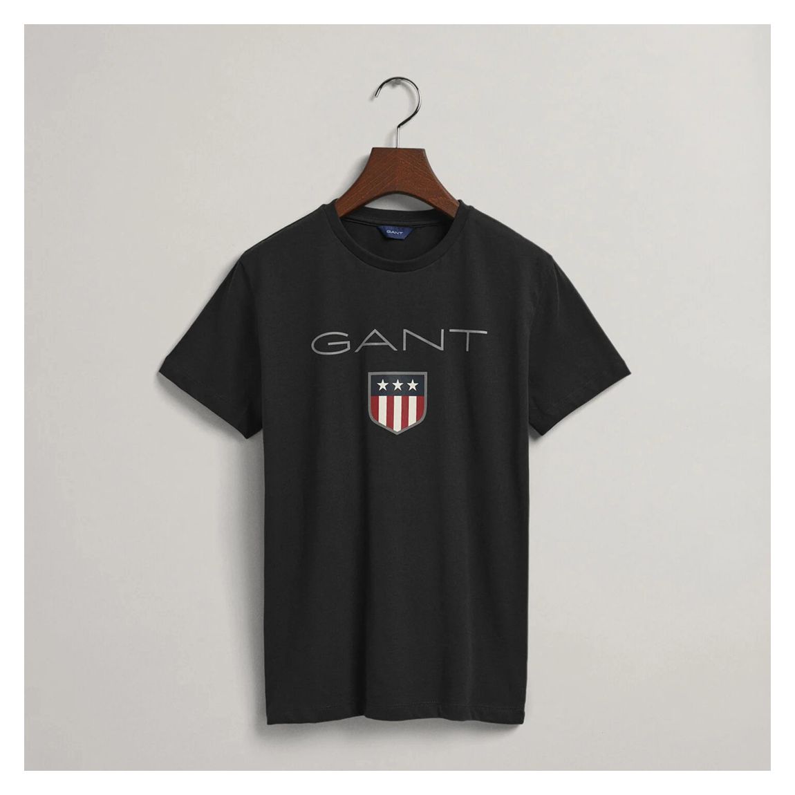 Teen Boy's Black Gant Shield T-Shirt main product photo